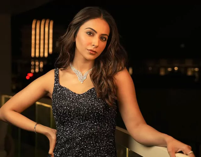 Rakul Preet Singh In Black Dress